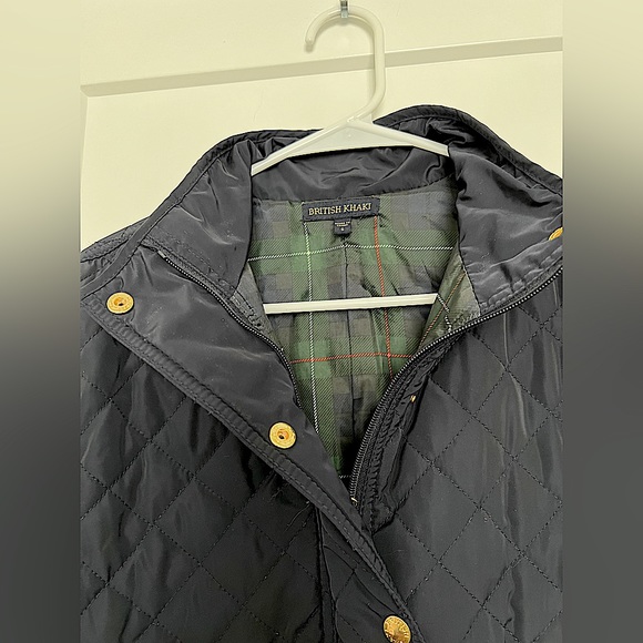 British Khaki  |  Quilted Jacket - Picture 4 of 8